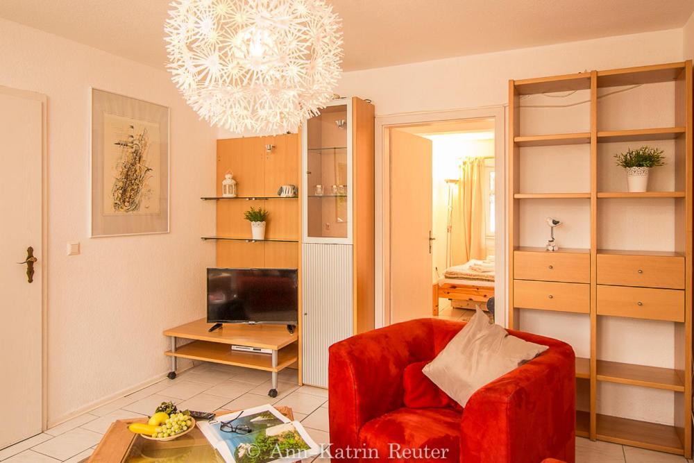 Ferienhaus Am Ufer - Ferienwohnung Strandsand Зассніц Екстер'єр фото